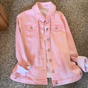 Pink Jean jacket